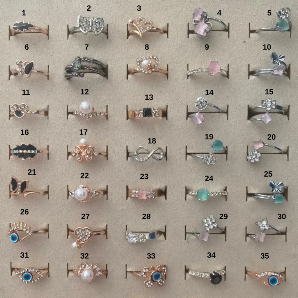 Trendy Fashion Rings for Women