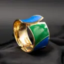 Anti Tarnish Kada Bracelet Blue & Green