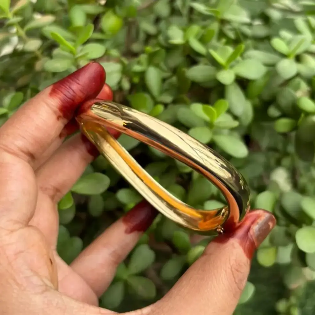 Anti-Tarnish Minimalist Gold Plated Kada