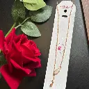 Rose Gold Feather Pendant