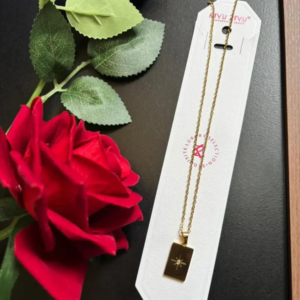 Minimalist North Star Pendant Necklace - Anti-Tarnish Gold Jewelry