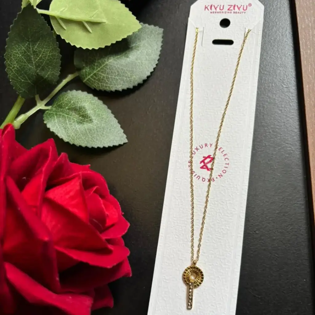 Vintage-Inspired Key Pendant Necklace