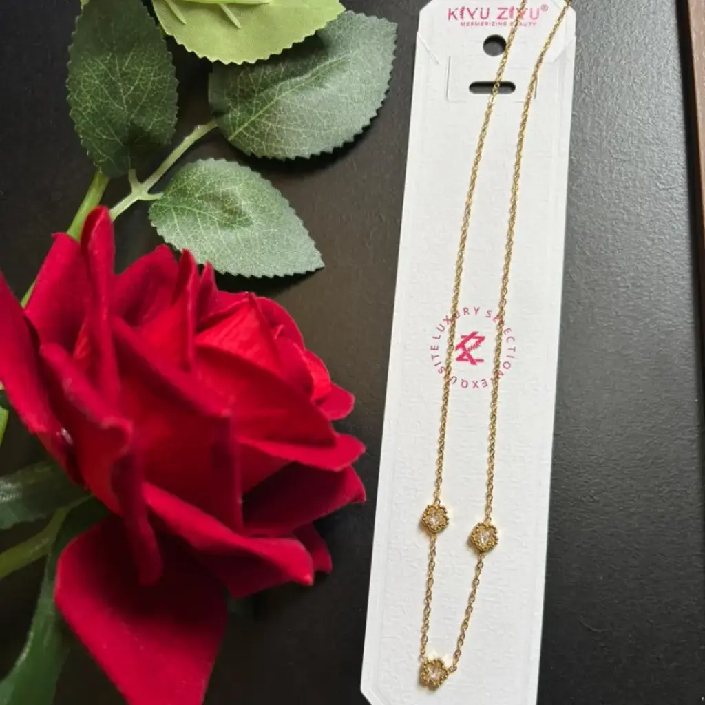 Floral Charm Necklace