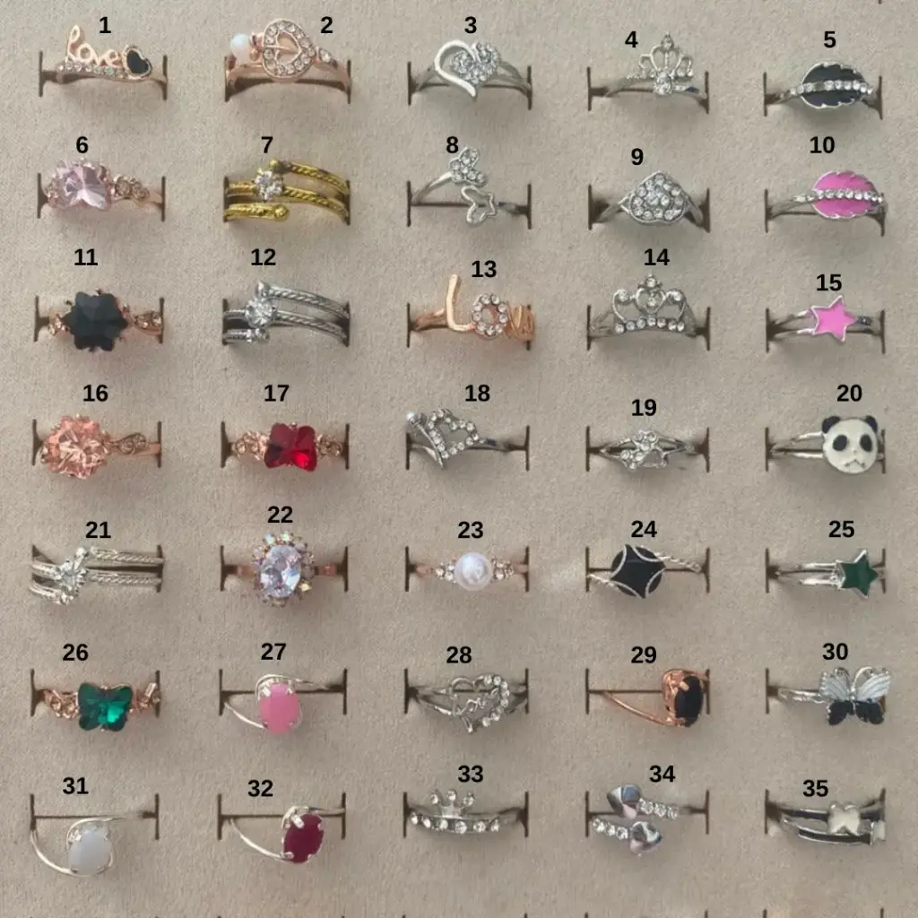 Trendy Fashion Rings for Women