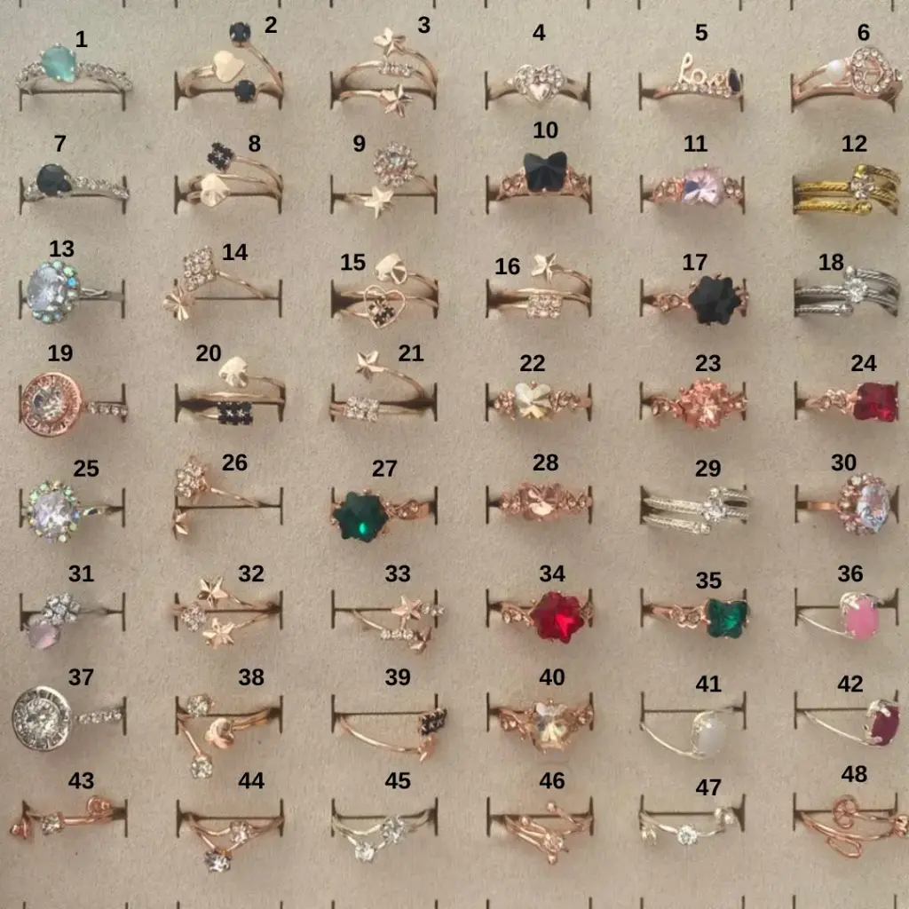Trendy Fashion Rings for Women 