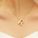 Initial Pendants with Chains