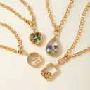 Floating Teardrop Locket (Without Charm)