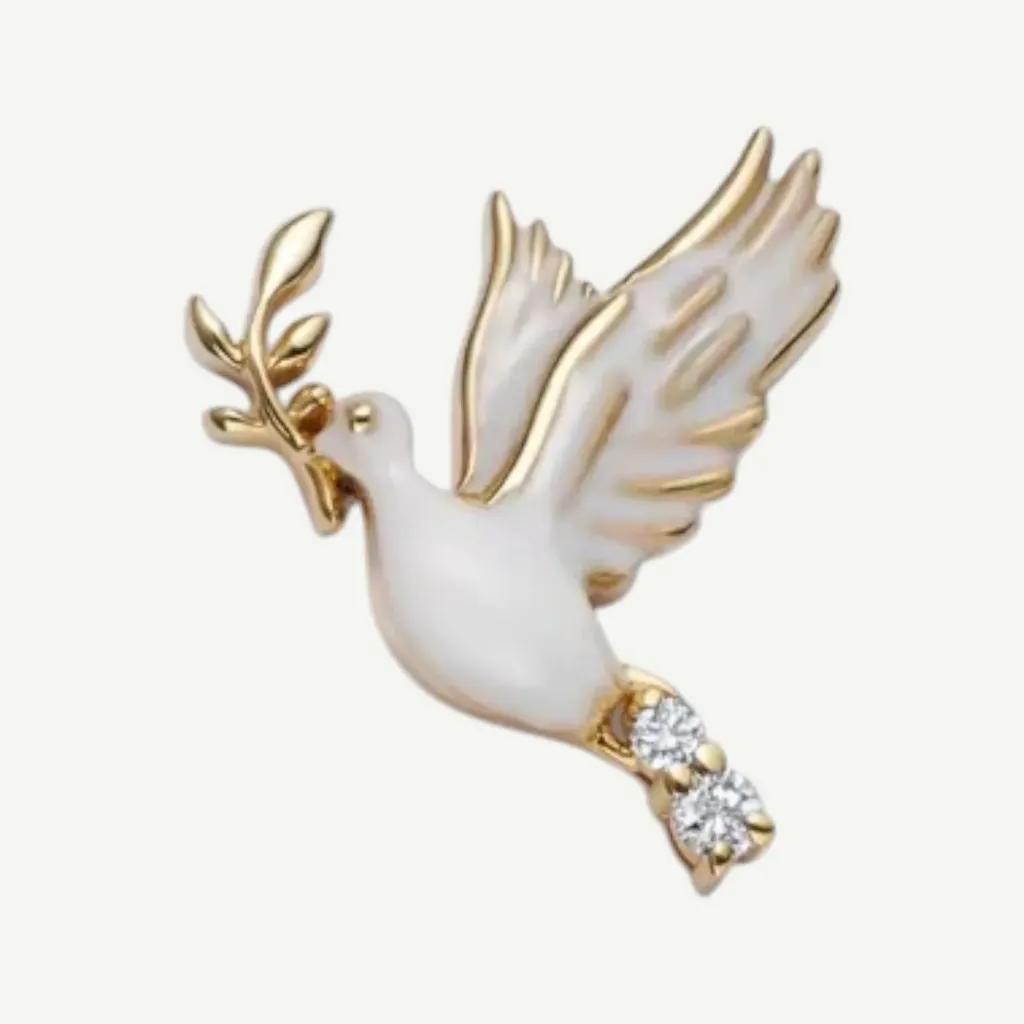Peace Dove charm