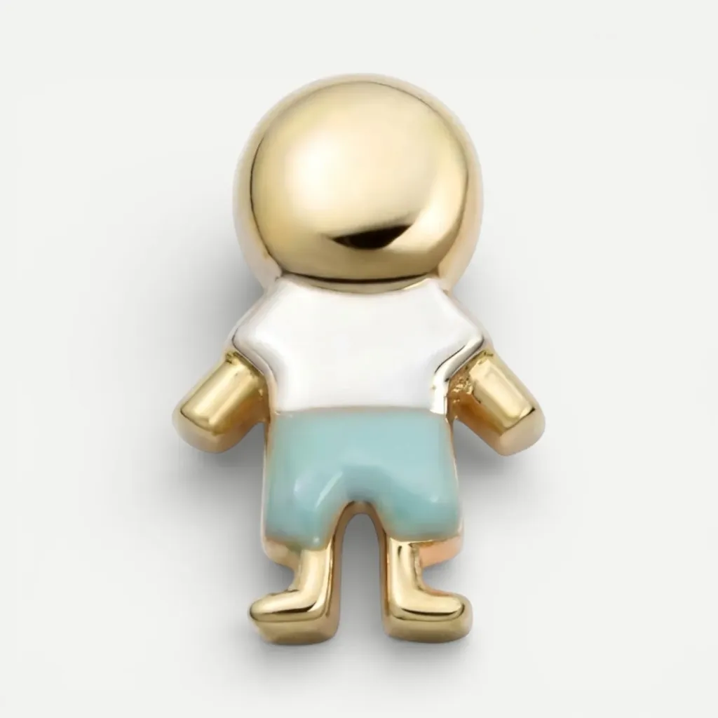 Male doll charm