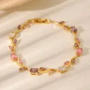 Luxurious Tulip Flower Bracelet
