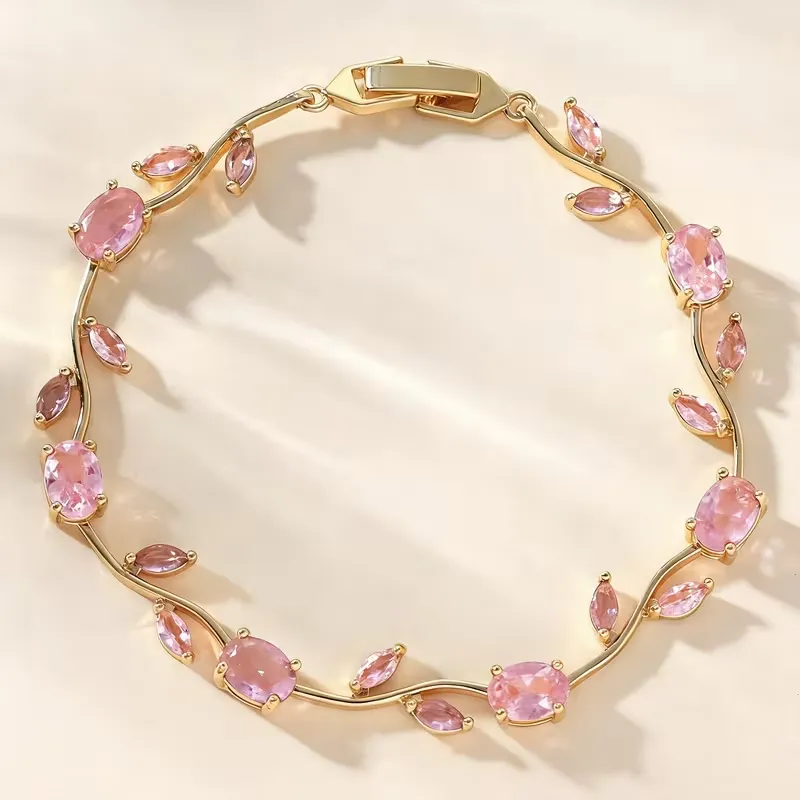 Luxurious Tulip Flower Bracelet