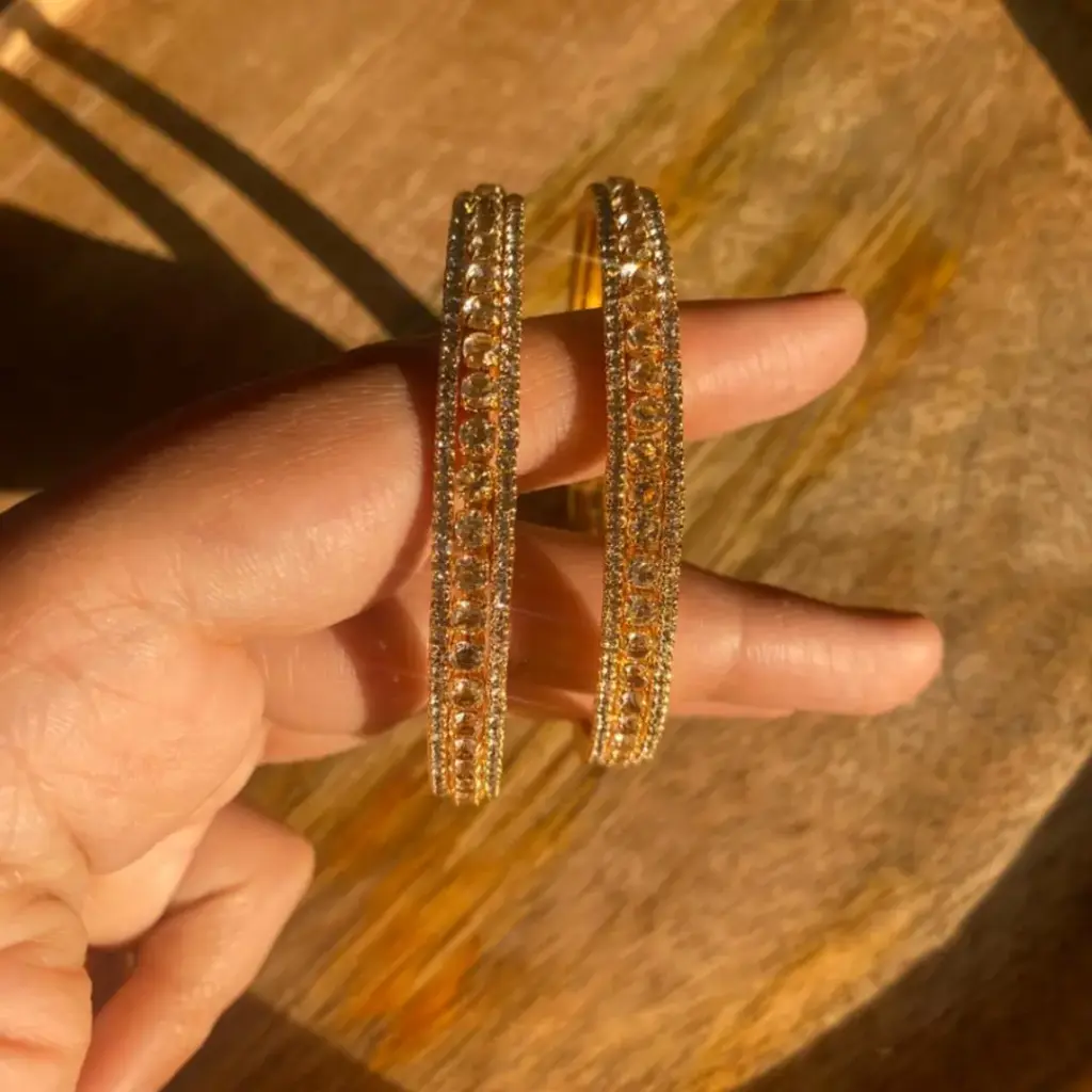 Antique Stone Bangles  (2.4)