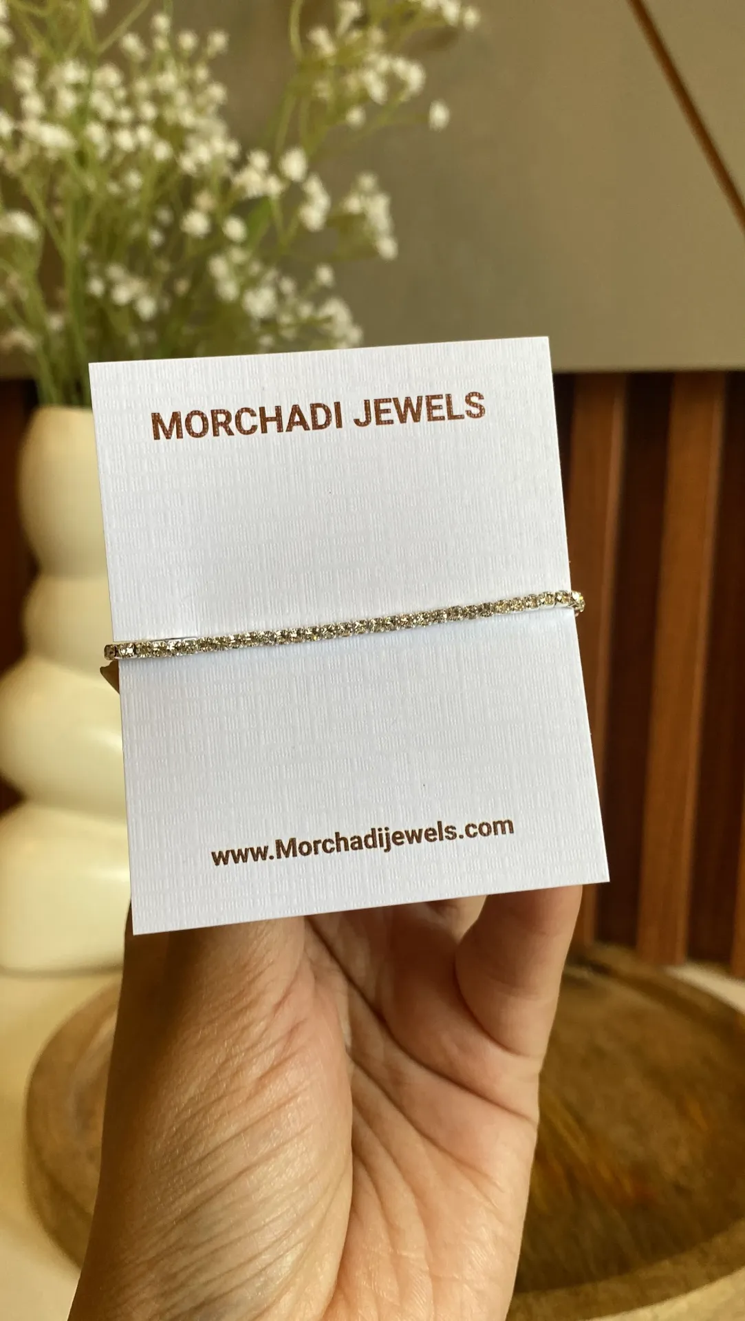 Sparkling Silver Tennis Bracelet