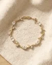 Anti Tarnish Tulip Crystal Bracelet