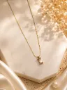 Clear Crystal Baguette Necklace