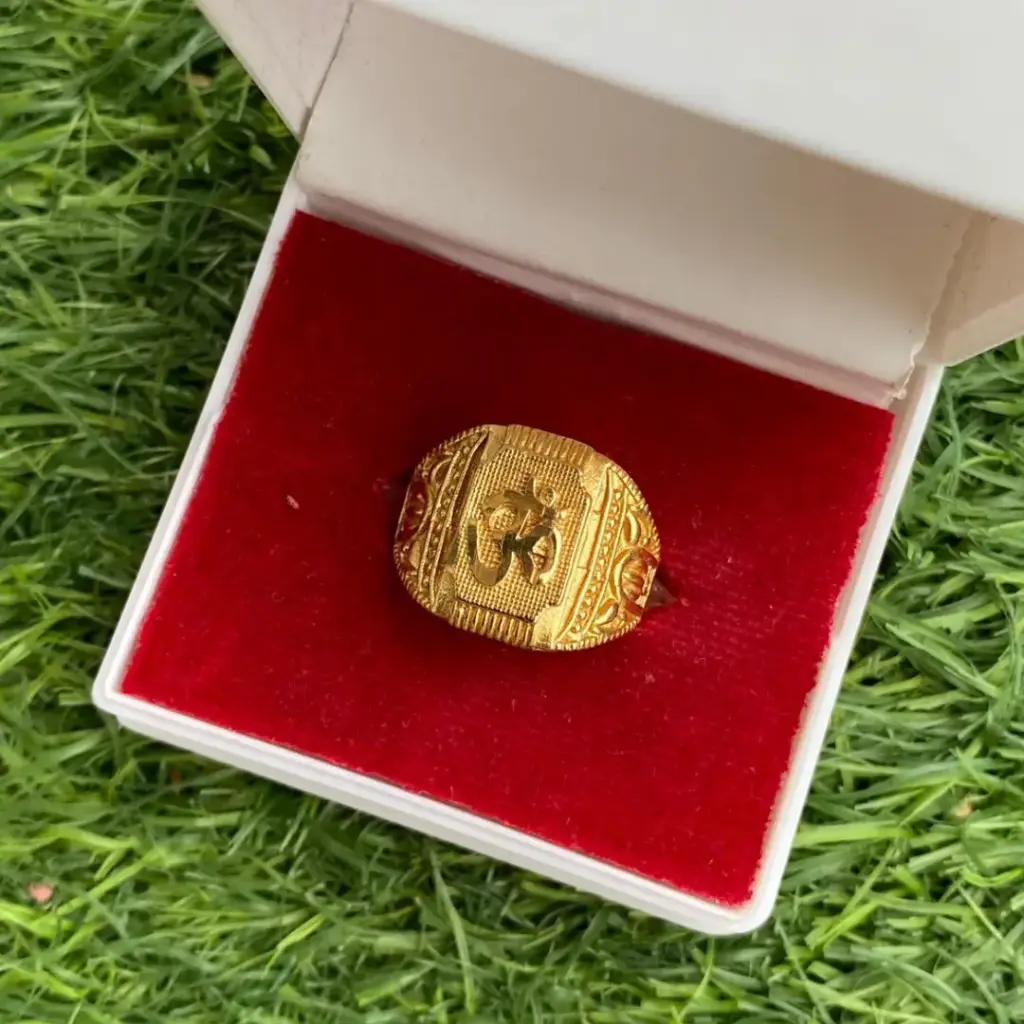 Men's Gold Plated ring